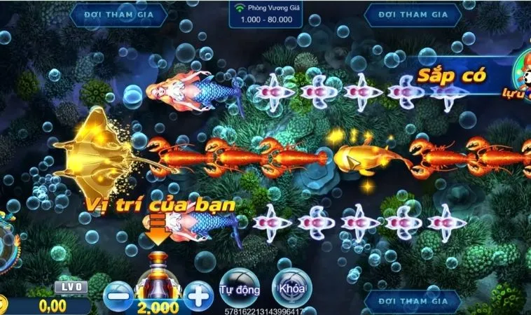 Tham Gia Ngay Bắn Cá Royal Fishing U888 Để Săn Thưởng Lớn 2 Giao diện chơi Bắn Cá Royal Fishing U888
