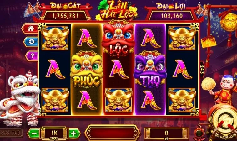 Các biểu tượng trong game Nổ Hũ Lân Hái Lộc U888