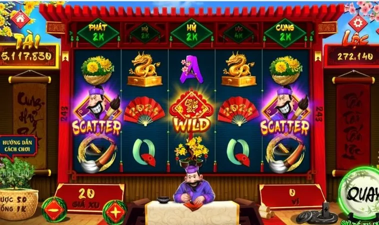 Quay Nổ Hũ Ông Đồ U888 Nhận Thưởng Khủng Ngay 2 Các biểu tượng trong game Nổ Hũ Ông Đồ U888